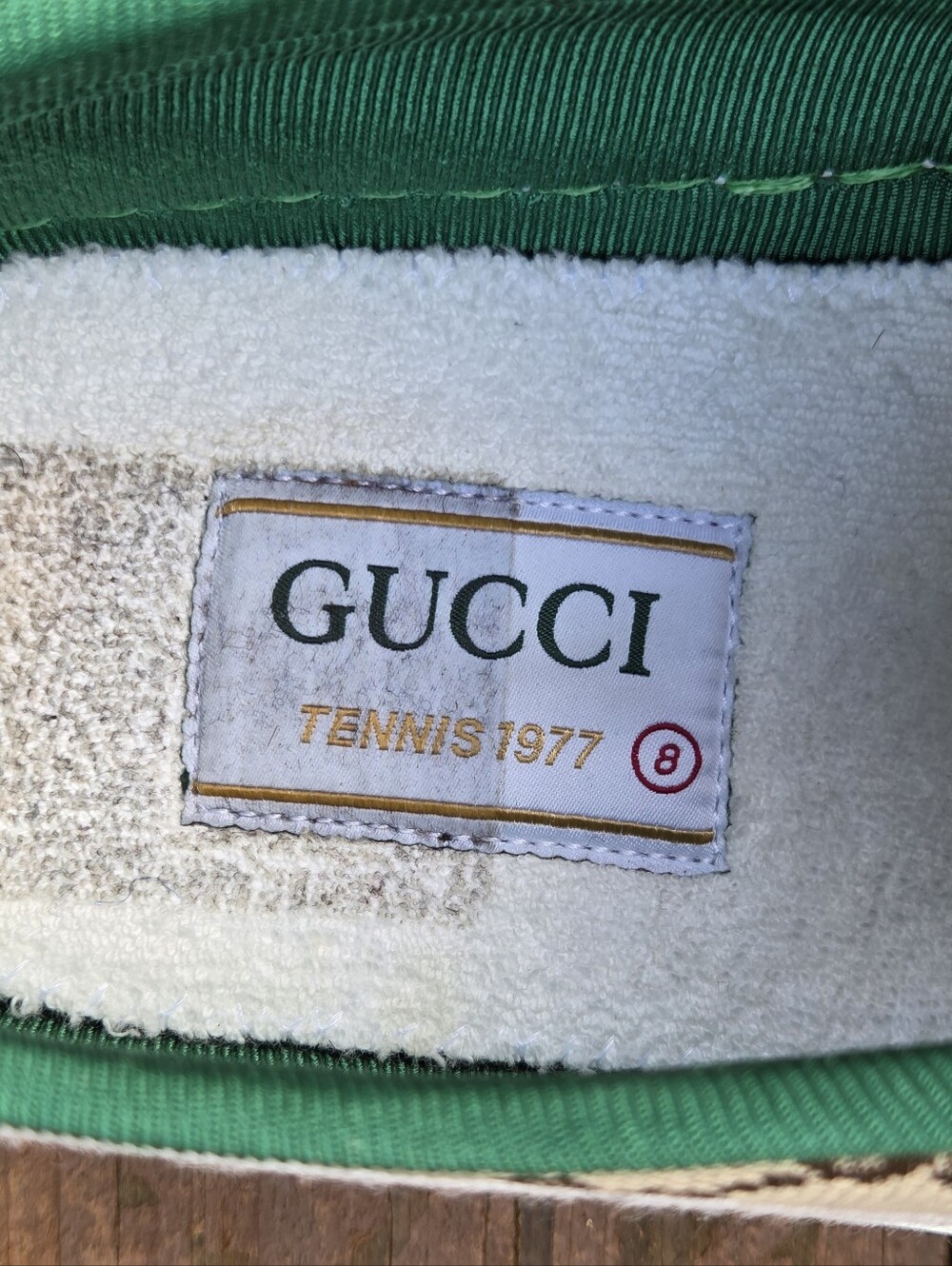 GUCCI 1977 Canvas Sneaker (Men's Size 8/Fits Like a US Size 9) - Worn Once - Picture 16 of 16